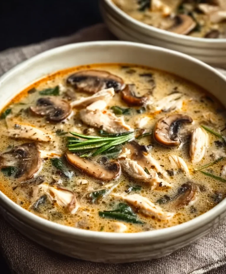 Easy Rotisserie Chicken Mushroom Soup – Quick Comfort