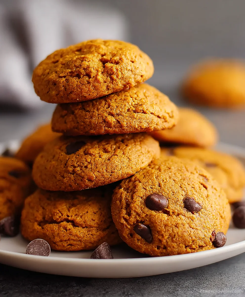 Delicious Pumpkin Cookies-Soft Chewy & Easy Recipe