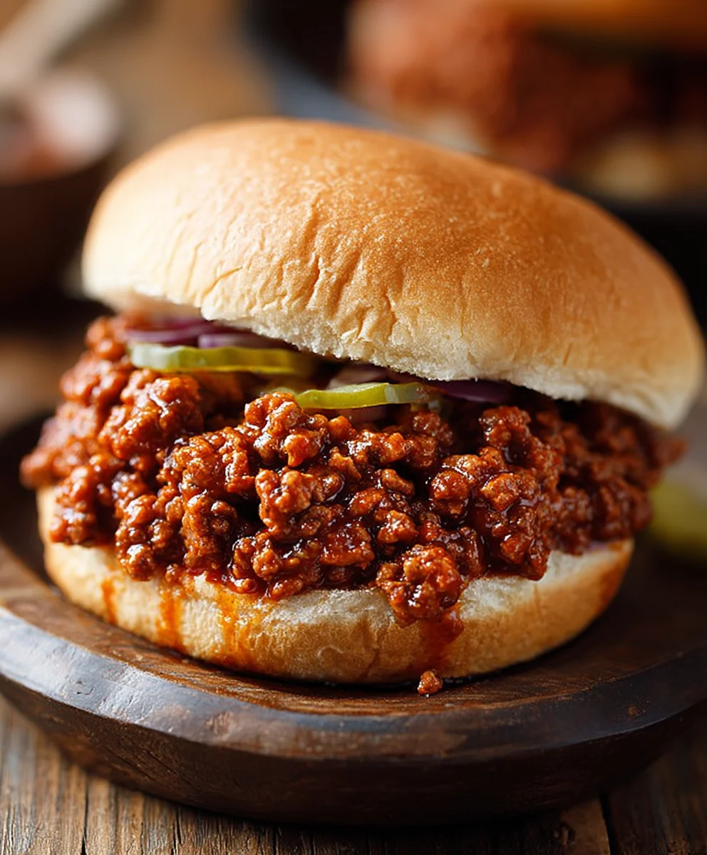 Easy Beef Sloppy Joes- Quick & Delicious Meal