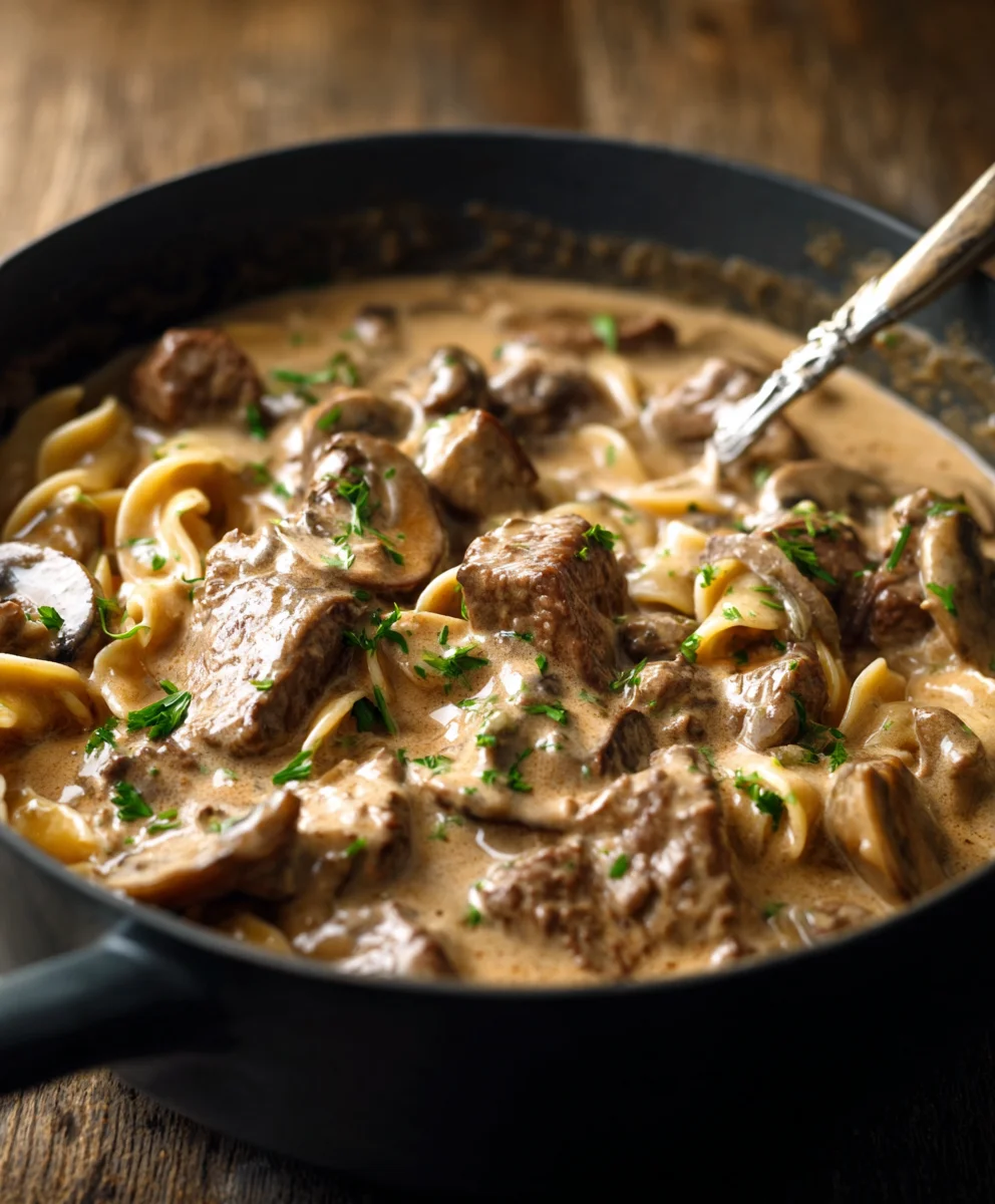Gordon Ramsay Beef Stroganoff- Easy & Delicious