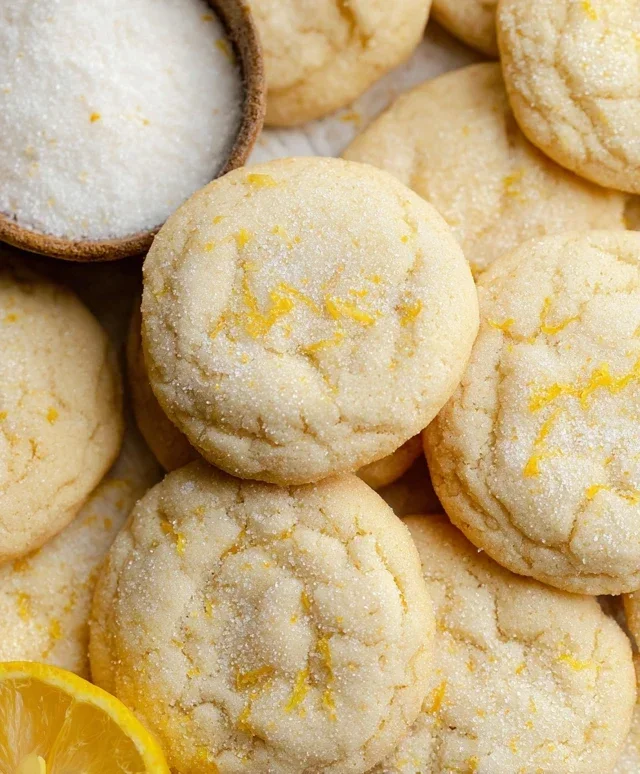 Soft & Chewy Lemon Cookies