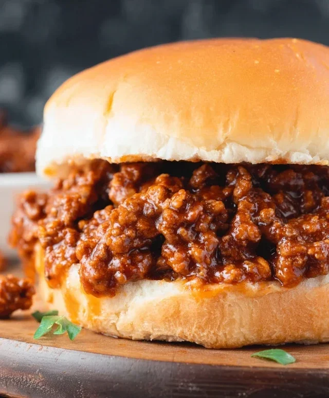Homemade Sloppy Joe Recipe
