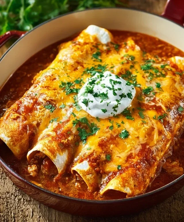 Delicious Chicken Enchiladas