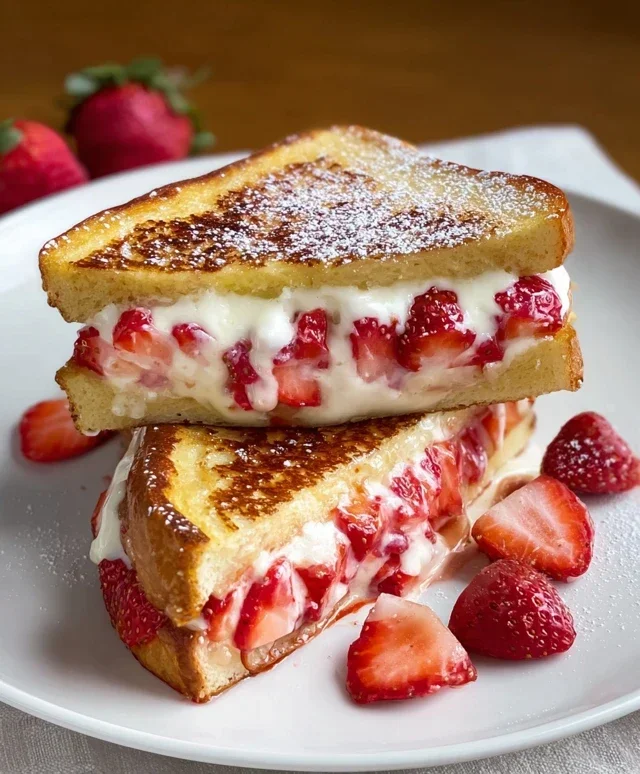 Strawberry Cheesecake French Toast