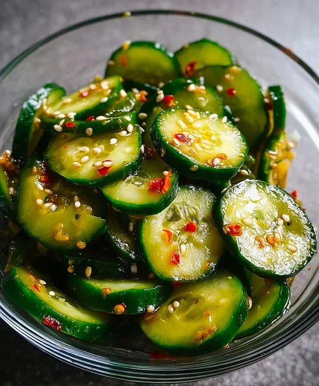 Easy Asian Cucumber Salad