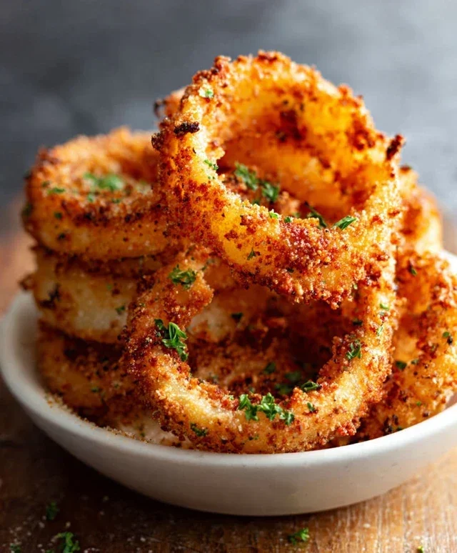 Viral High-Protein Keto Onion Rings Hack (No Breadcrum extract extractbs, No Frying!)