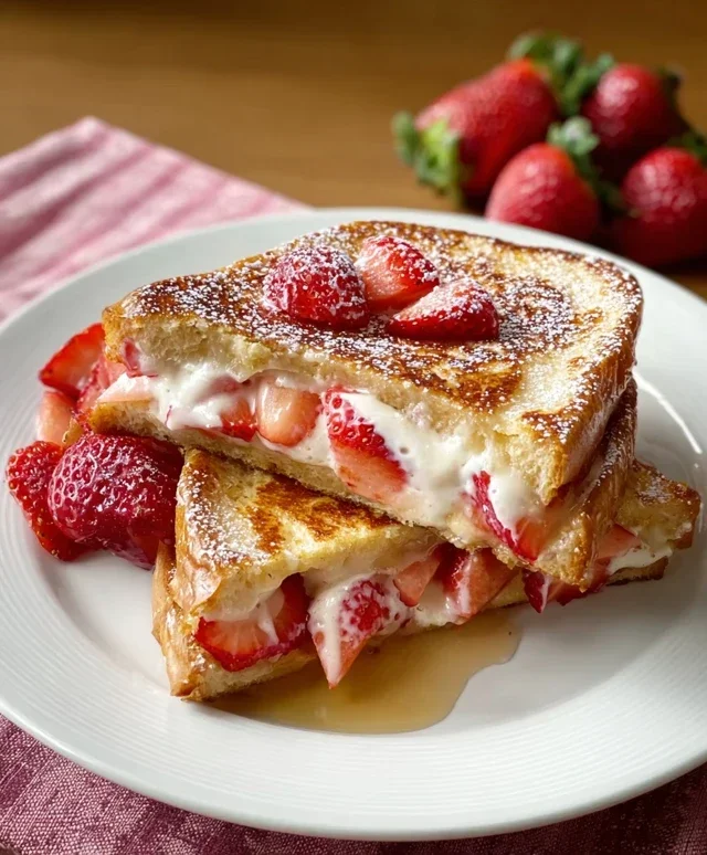 Strawberry Cheesecake French Toast