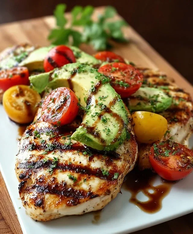 Grilled California Avocado Chicken Recipe