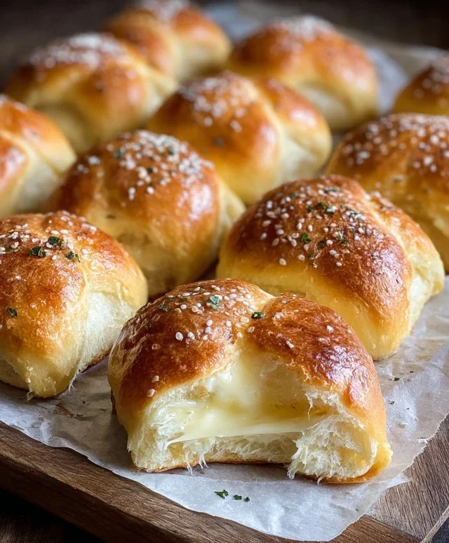 Korean Cream Cheese Garlic Buns