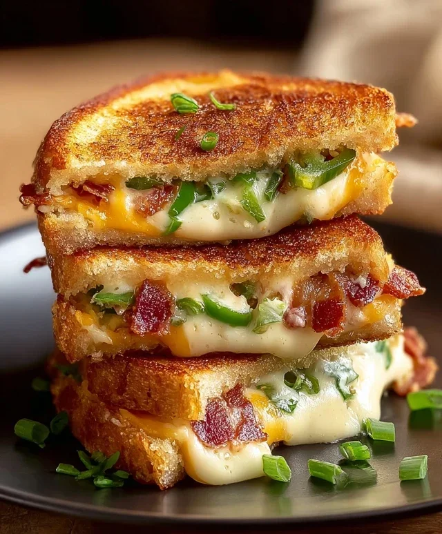 Jalapeño Popper Grilled Cheese