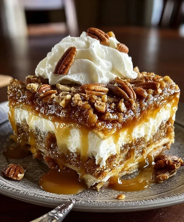 Pecan Pie Lasagn