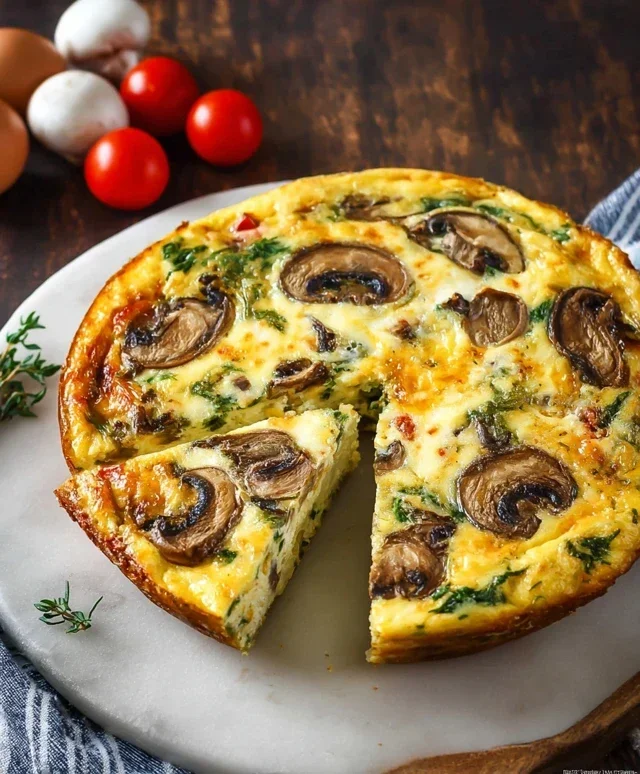 Mushroom Frittata