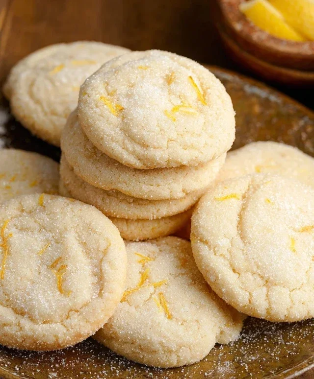 Soft & Chewy Lemon Cookies