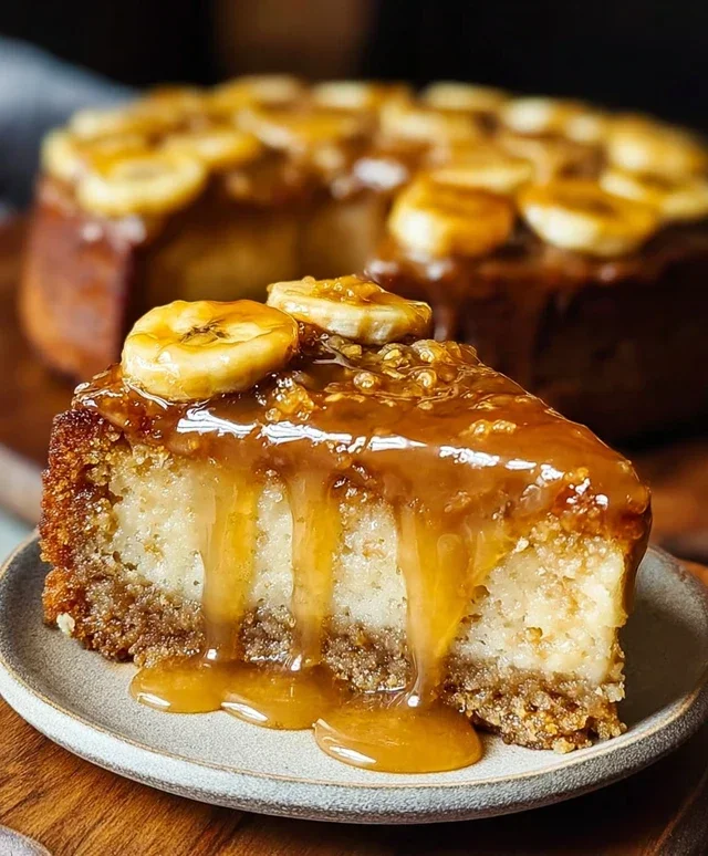 Bananas Foster Cake