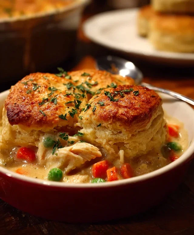 red lobster biscuit chicken pot pie