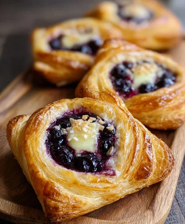 Blueberry Cheese Danish