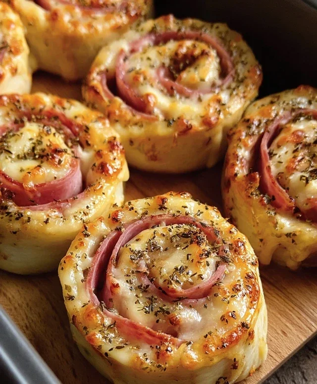 Beef Beef Ham and Cheese Pinwheels