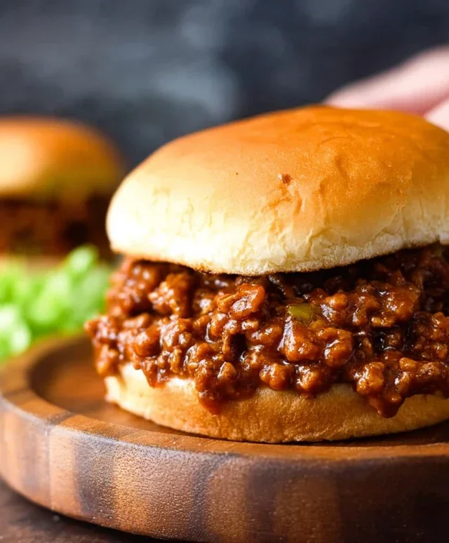 The Best Homemade Sloppy Joes