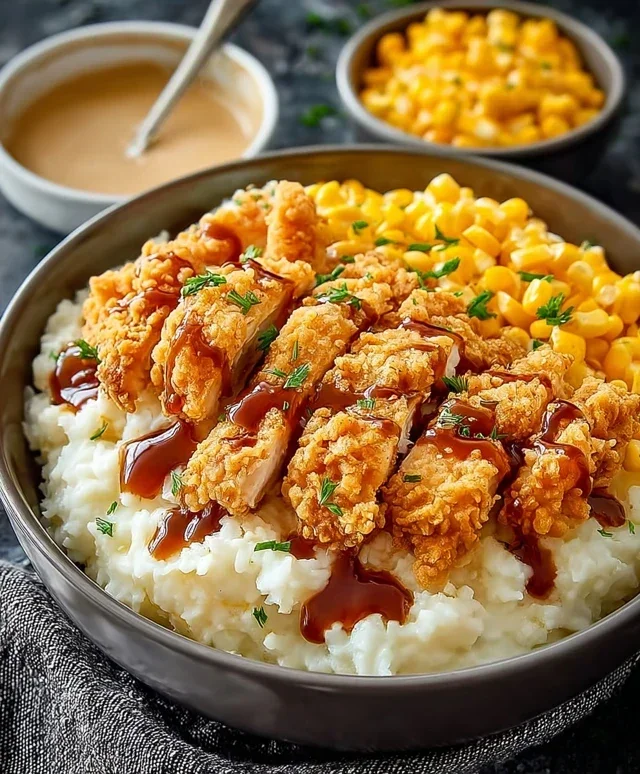 Copycat KFC Bowls