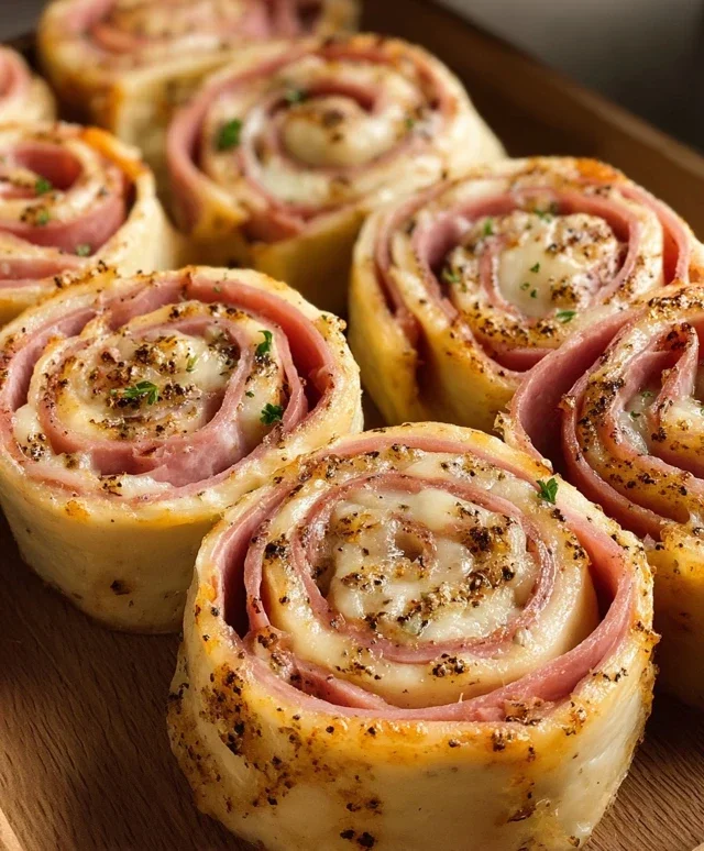 Beef Beef Ham and Cheese Pinwheels