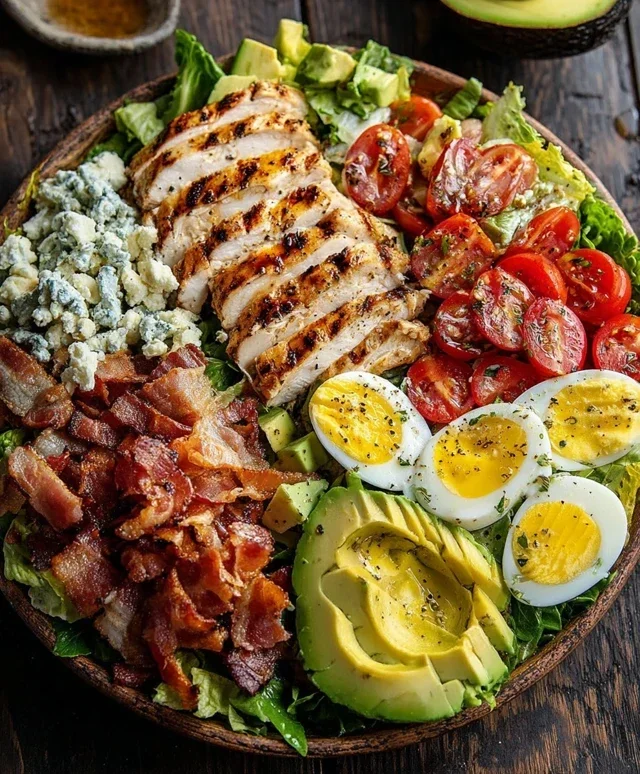 Pnon-non-non-alcoholic alternativeic non-alcoholic aleo Grilled Chicken Cobb Salad