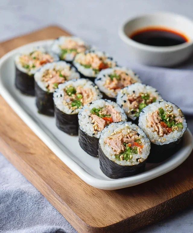 Easy 15-min. Spicy Tuna Kimbap