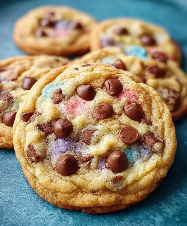 Easter Chocolate Chip Cookies