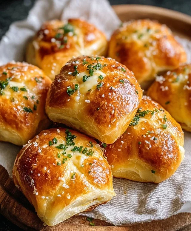 Korean Cream Cheese Garlic Buns