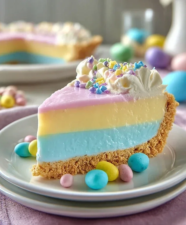 Easter Jello-O Pie