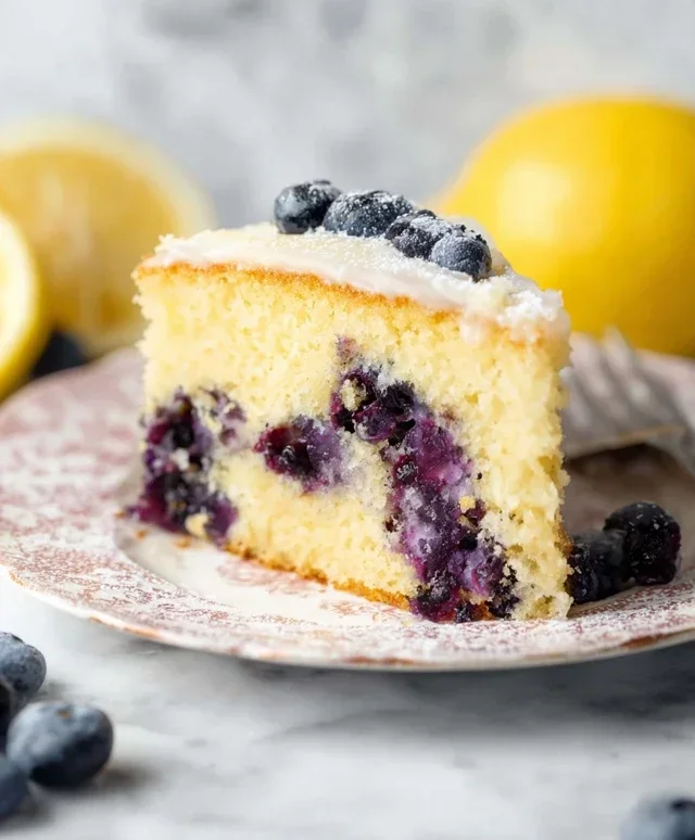 Lemon Blueberry Cake