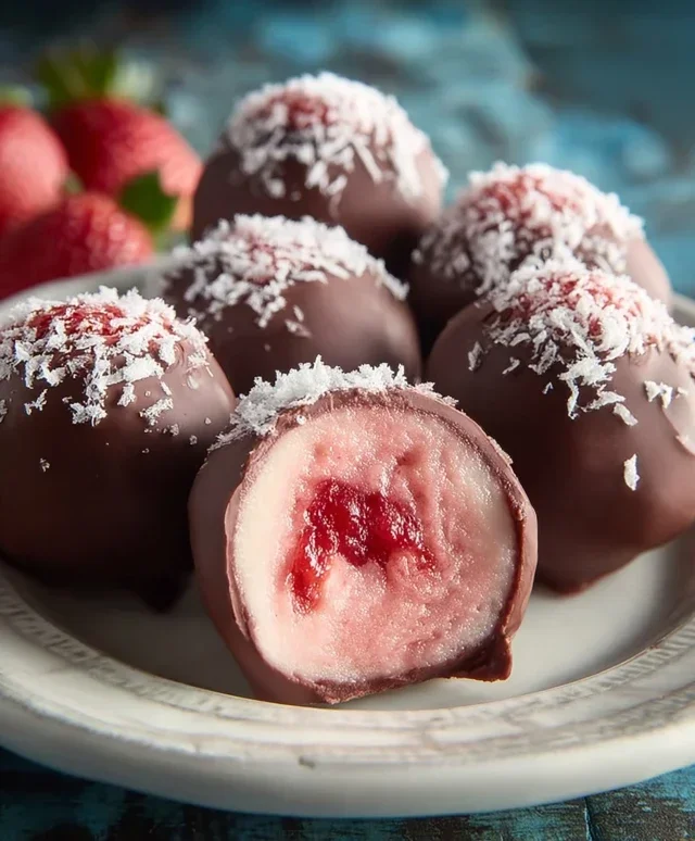 Strawberry Truffles