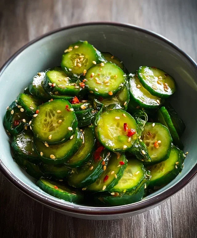 Easy Asian Cucumber Salad