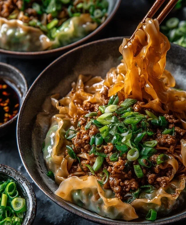 Potsticker Noodle Bowl