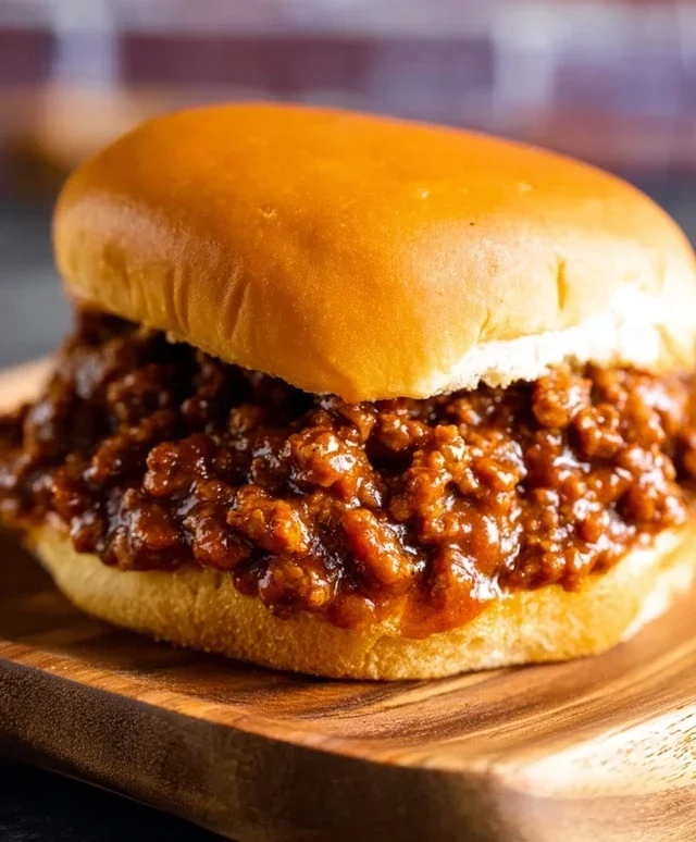 The Best Homemade Sloppy Joes