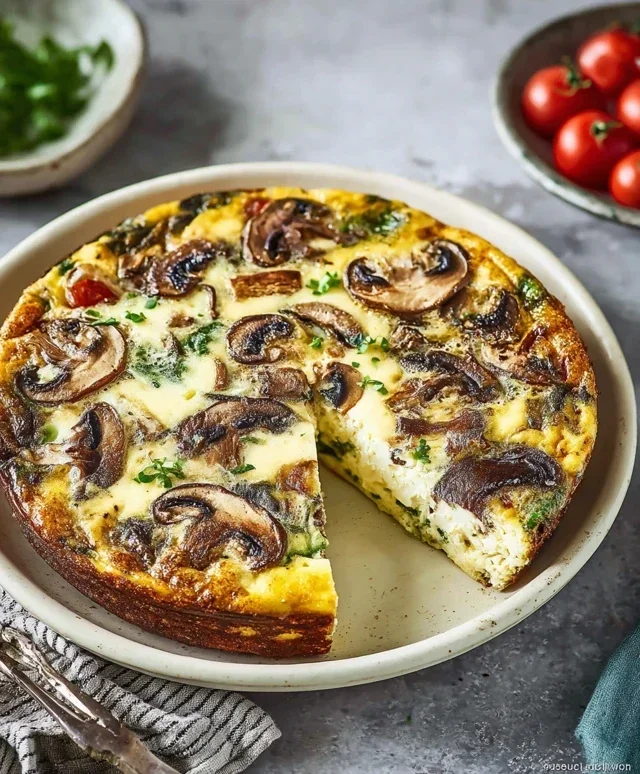 Mushroom Frittata