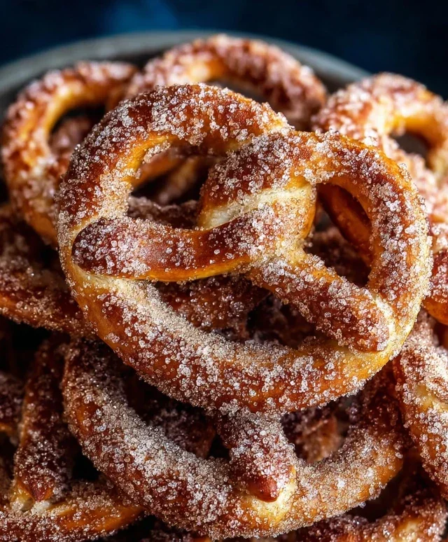 Cinnamon Sugar Pretzels