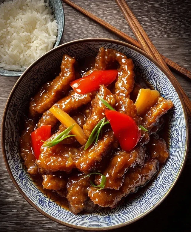 Sweet And Sour Beef