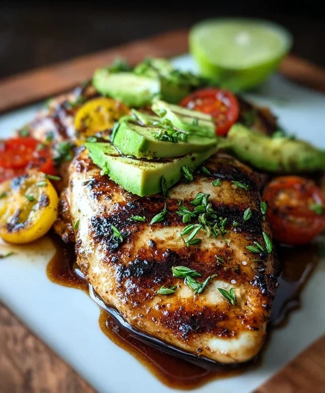 Grilled California Avocado Chicken Recipe