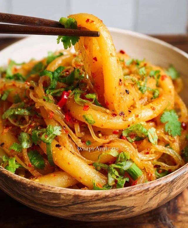Spicy Potato Noodles