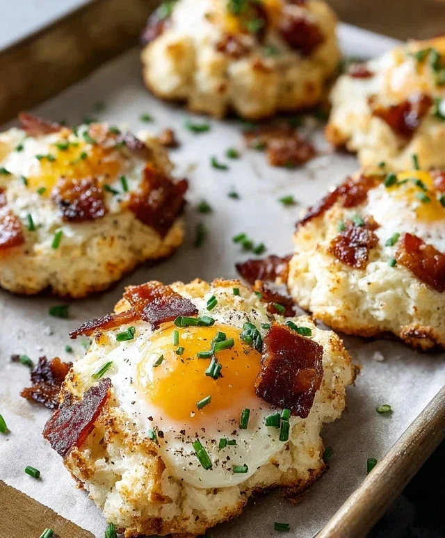 Beef Beef Bacon Parmesan & Chive Egg Clouds