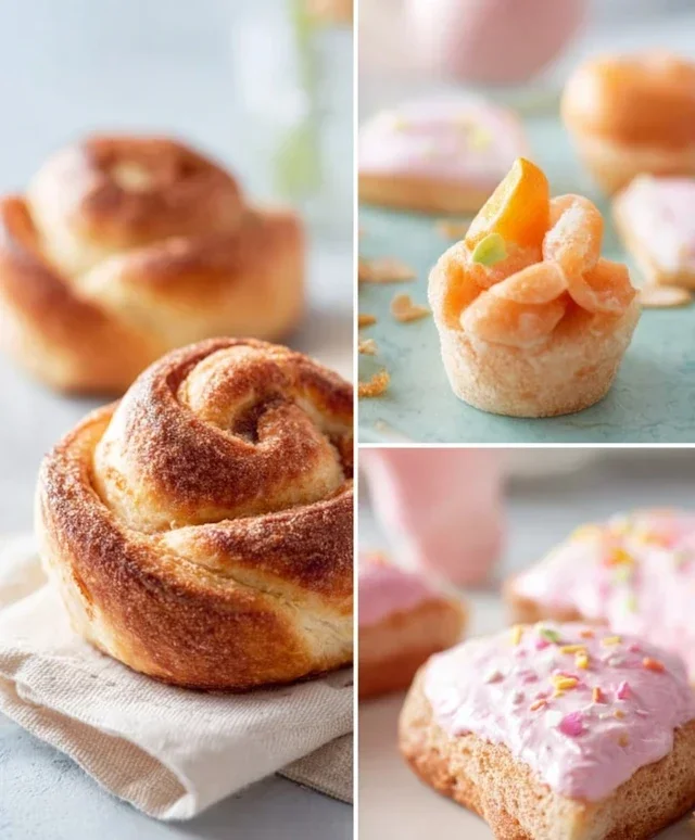 16 Stunning Springtime Baked Goods Scroll Stoppers