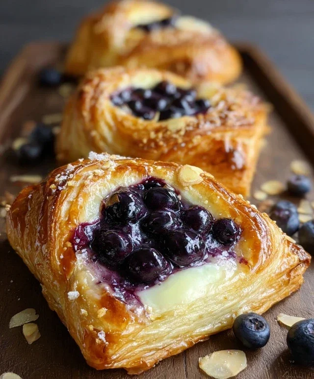 Blueberry Cheese Danish