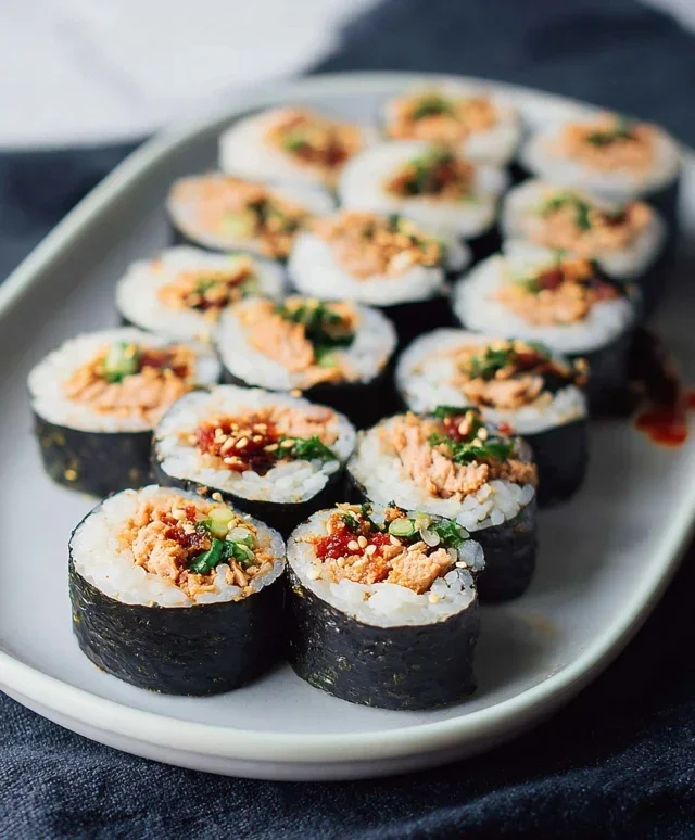 Easy 15-min. Spicy Tuna Kimbap