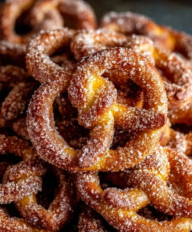Cinnamon Sugar Pretzels