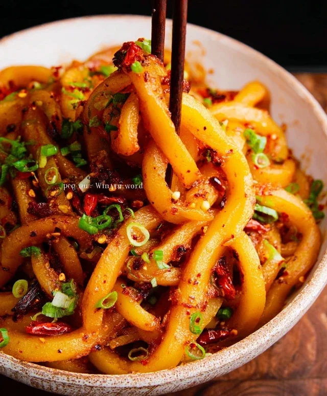 Spicy Potato Noodles
