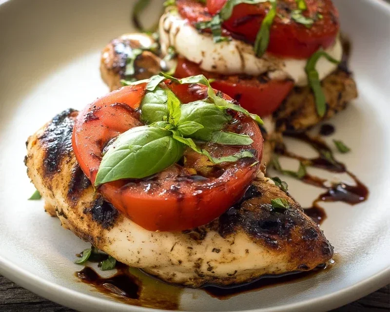 Grilled Chicken Caprese