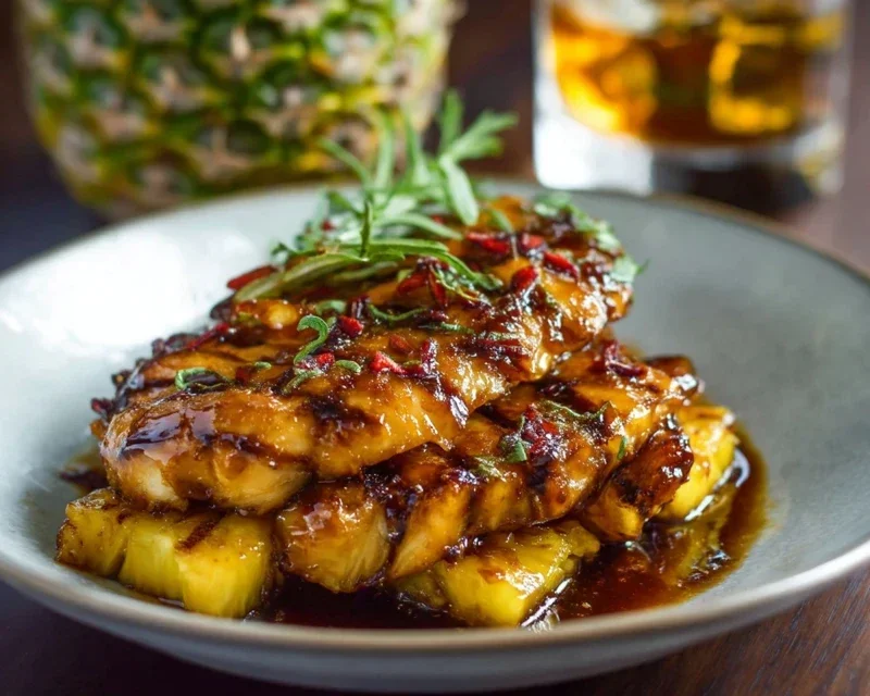 Whiskey Extract Extract Pineapple Chicken