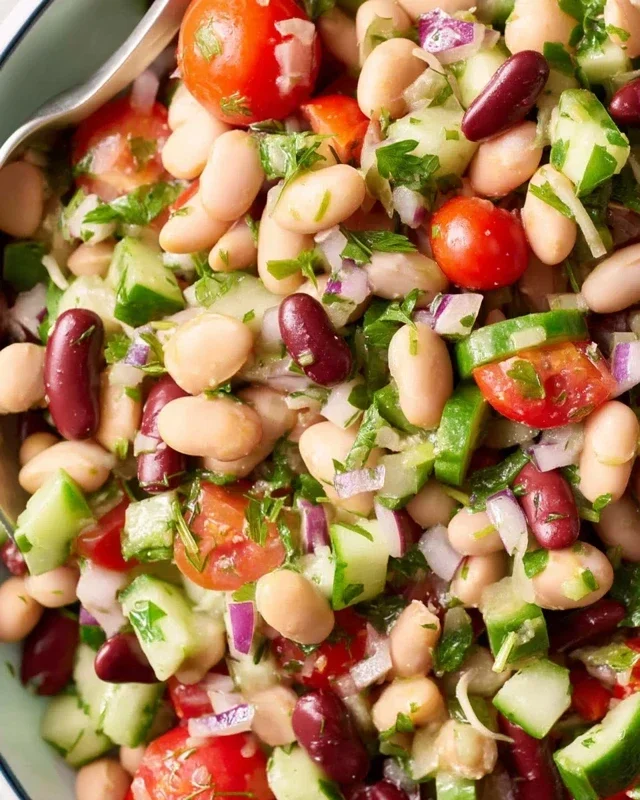 Mediterranean Bean Salad