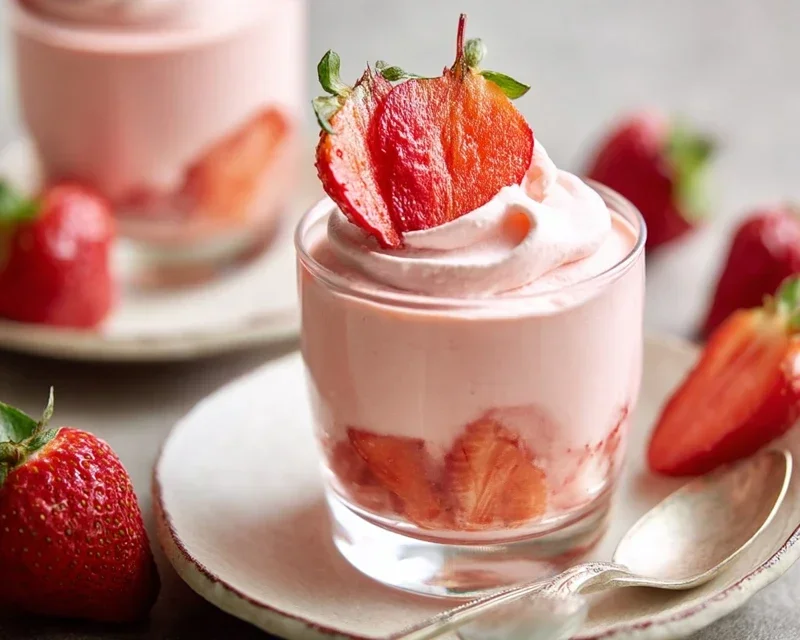 Strawberry Mousse