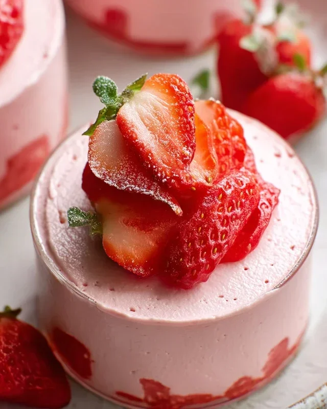 Strawberry Mousse